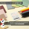 imageMr Pen Vintage Translucent Sticky Notes 15x2 600 Sheets  See Through Clear