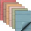 imageMr Pen Lined Sticky Notes 4x6 6 Pads 45 SheetsPad Pastel Color Sticky Notes with Lines Sticky Pads Sticky Note Pads Colorful Sticky Notes Stickies Notes Ruled Post StickiesVintage