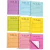 imageMr Pen To Do List Sticky Notes  35quotx3quot 9 Pads 450 Sheets Vertical to Do List Notepad Lined Daily Planner