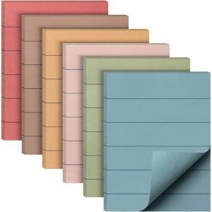 imageMr Pen Lined Sticky Notes 3x3 12 Pads 720 Sheets in Total Morandi Colors Sticky Notes with Lines Sticky Note Pads Sticky Pads Sticky Notes Lined Colorful Sticky Notes Mr Pen Sticky NotesVintage