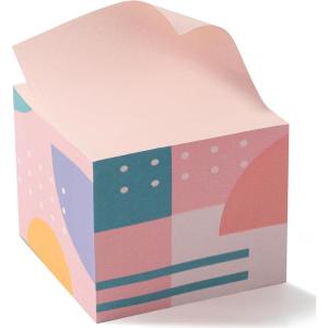 imageMr Pen Sticky Note Cube 3x3 500 Sheets Kaleido Bloom Sticky Cubes Memo Cube Cube Sticky Note Cube SelfStick Note Pads Cube Sticky Pads Sticky Notes Aesthetic Cube Colorful Sticky Notes