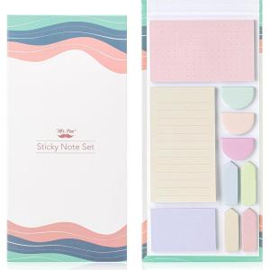imageMr Pen Sticky Note Set 400 pcs Morandi Colors Sticky Notes Tabs School Supplies Office Supplies Planner Sticky Notes Book Notes Bible Sticky Notes Sticky Notes Set