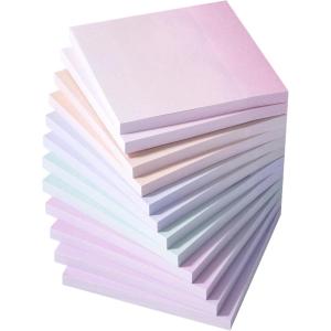 imageMr Pen Sticky Notes 3quotx3quot 12 Pads Gradient Colors SelfStick Pads Aesthetic Colorful Bulk