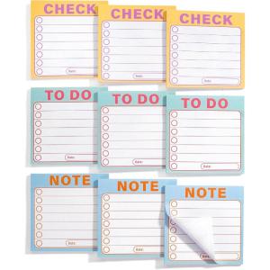 imageMr Pen to Do List Sticky Notes 3quotx3quot 9 Pads 450 Sheets Yellow Green Blue to Do List Notepad Lined Sticky Notes to Do List Planner Daily to Do List Notepad to Do Notepad Todo List Notepad