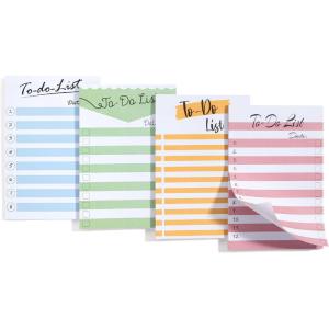 imageMr Pen to Do List Sticky Notes 4quotx6quot 4 Pads 200 Sheets Striped Style to Do List Notepad Lined Sticky Notes to Do List Planner Daily to Do List Notepad to Do Notepad Todo List Notepad