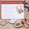 imageMr Pen  Animal ampamp Pen Shaped Whiteboard Eraser 6 Pack Multicolor Foam and Felt Magnetic Perfect for Classroom ampamp Game Centers