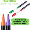 imageMr Pen Acrylic Paint Marker 8 Colors for Rocks Glass Wood Ceramic Fabric Canvas Mugs Scrapbooking Art Supplies