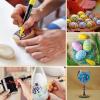 imageMr Pen Acrylic Paint Marker 8 Colors for Rocks Glass Wood Ceramic Fabric Canvas Mugs Scrapbooking Art Supplies