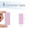 imageMr Pen Aesthetic Correction Tape 02quot x 236quot 6 pcs Pastel Colors Cute Correction TapePastel Barrel