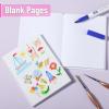 imageMr Pen Blank Hardcover Books 43quot x 55quot 40 Pages 12 Pack Blank Notebooks for Kids Mini Notebooks for Kids