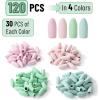 imageMr Pen Colorful Pencil Erasers Toppers 120 Pack Pencil Top Erasers Cap Erasers Eraser TopsPastel