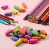 imageMr Pen Colorful Pencil Erasers Toppers 120 Pack Pencil Top Erasers Cap Erasers Eraser TopsVibrant