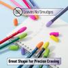imageMr Pen Colorful Pencil Erasers Toppers 120 Pack Pencil Top Erasers Cap Erasers Eraser TopsVibrant