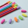 imageMr Pen Colorful Pencil Erasers Toppers 120 Pack Pencil Top Erasers Cap Erasers Eraser TopsVibrant