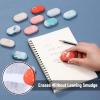 imageMr Pen Erasers 12 Pack Marble Pencil Eraser Erasers for Pencils Easter Egg FillersCoral Ocean