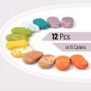 imageMr Pen Erasers 12 Pack Marble Pencil Eraser Erasers for Pencils Easter Egg FillersEarthy