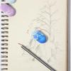 imageMr Pen Erasers 12 Pack Marble Pencil Eraser Erasers for Pencils Easter Egg FillersWinter