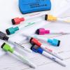 imageMr Pen Magnetic Dry Erase Markers  12 Pack Black Fine Tip with Eraser CapAssorted Colors