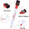 imageMr Pen Magnetic Dry Erase Markers  12 Pack Black Fine Tip with Eraser CapAssorted Colors