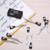 imageMr Pen Magnetic Dry Erase Markers  12 Pack Black Fine Tip with Eraser CapBlack