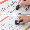 imageMr Pen Magnetic Dry Erase Markers  12 Pack Black Fine Tip with Eraser CapBlack