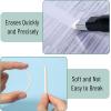 imageMr Pen Pen Style Eraser 2 Pack Square ampamp Round Tip Eraser Pen Pencil Erasers Eraser Pencil Art Erasers for Drawing Erasers for Drawing Precision Eraser Art Eraser Pen Eraser Artist Eraser
