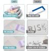 imageMr Pen Pencil Eraser 8 Pack White Erasers Erasers for Artists Artist Eraser Drawing Erasers for Sketching Large Eraser Pencil Erasers Art Erasers for Drawing White Eraser School ErasersMuted Morandi