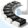 imageMr Pen Pencil Eraser 8 Pack White Erasers Erasers for Artists Artist Eraser Drawing Erasers for Sketching Large Eraser Pencil Erasers Art Erasers for Drawing White Eraser School ErasersWhite