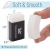imageMr Pen Pencil Eraser 8 Pack White Erasers Erasers for Artists Artist Eraser Drawing Erasers for Sketching Large Eraser Pencil Erasers Art Erasers for Drawing White Eraser School ErasersWhite