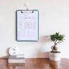 imageMr Pen Plastic Clipboard 125 x 9 Ivory Clipboards for Kids ampamp Adults Clipboards Plastic Clip Board Teacher Clipboard Kids Clipboard Cute Clipboard Plastic ClipboardsDark Green