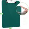 imageMr Pen Plastic Clipboard 125 x 9 Ivory Clipboards for Kids ampamp Adults Clipboards Plastic Clip Board Teacher Clipboard Kids Clipboard Cute Clipboard Plastic ClipboardsDark Green