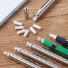 imageMr Pen Refill Erasers for Mr Pen 2mm Mechanical Pencils 100 pcs Not Universal Pay Attention to Size Mechanical Pencil Eraser Refills Erasers for Mechanical Pencils Mechanical Pencil Eraser