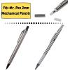 imageMr Pen Refill Erasers for Mr Pen 2mm Mechanical Pencils 100 pcs Not Universal Pay Attention to Size Mechanical Pencil Eraser Refills Erasers for Mechanical Pencils Mechanical Pencil Eraser