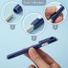 imageMr Pen Retractable Mechanical Pencil Eraser Pack of 6 Pastel Colors Artist ampamp Pen EraserBlue  Pink