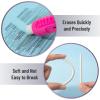 imageMr Pen Retractable Mechanical Pencil Eraser Pack of 6 Pastel Colors Artist ampamp Pen EraserBlue  Pink