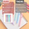 imageMr Pen Retractable Mechanical Pencil Eraser Pack of 6 Pastel Colors Artist ampamp Pen EraserPastel