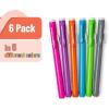 imageMr Pen Retractable Mechanical Pencil Eraser Pack of 6 Pastel Colors Artist ampamp Pen EraserVibrant