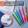 imageMr Pen Retractable Mechanical Pencil Eraser Pack of 6 Pastel Colors Artist ampamp Pen EraserVibrant