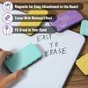 imageMr Pen White Board Erasers 8 Pack Vibrant Colors Magnetic Dry Erase Eraser Whiteboard EraserPastel