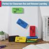 imageMr Pen White Board Erasers 8 Pack Vibrant Colors Magnetic Dry Erase Eraser Whiteboard EraserVibrant
