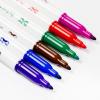 imageMr Pen White Magnetic Dry Erase Marker Holder with 6 Colorful Markers Whiteboard Marker Holder Dry Erase Board Organizer