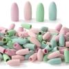 imageMr Pen Colorful Pencil Erasers Toppers 120 Pack Pencil Top Erasers Cap Erasers Eraser TopsPastel