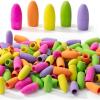 imageMr Pen Colorful Pencil Erasers Toppers 120 Pack Pencil Top Erasers Cap Erasers Eraser TopsVibrant