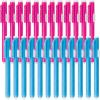 imageMr Pen Retractable Mechanical Pencil Eraser Pack of 6 Pastel Colors Artist ampamp Pen EraserBlue  Pink