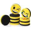 imageMr Pen Smiley Magnetic Whiteboard Erasers 8 Pack  Mini Cute Dry Erase