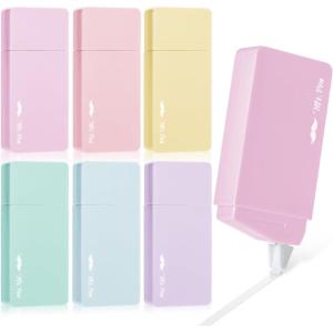 imageMr Pen Aesthetic Correction Tape 02quot x 236quot 6 pcs Pastel Colors Cute Correction TapePastel Barrel