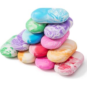 imageMr Pen Erasers 12 Pack Marble Pencil Eraser Erasers for Pencils Easter Egg FillersVibrant