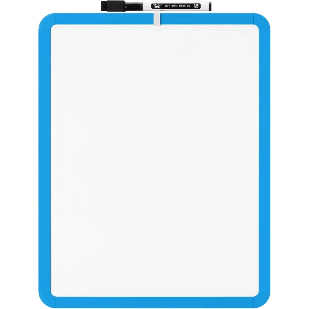 imageMr Pen Dry Erase Board 14quot x 11quot with a Black Dry Erase Marker Light Coral Frame Small White Board White Board for Kids White Board for Students Small Dry Erase Board Mini White BoardBlue 2