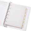 imageA7 Binder Dividers with Tabs 12 Months Monthly Dividers for Planner 12 tab dividers 6 Ring Binder Tabs dividers A7 Binder Inserts A7 Planner Inserts Monthly Tabs