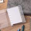 imageA7 Binder Dividers with Tabs 12 Months Monthly Dividers for Planner 12 tab dividers 6 Ring Binder Tabs dividers A7 Binder Inserts A7 Planner Inserts Monthly Tabs